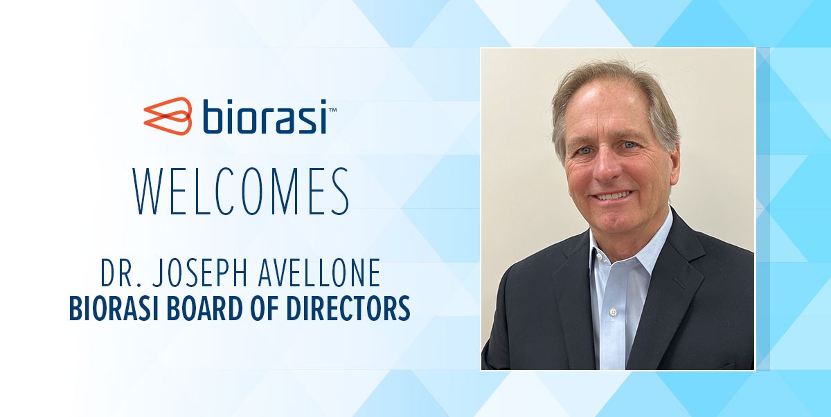 Biorasi Welcomes Joseph Avellone