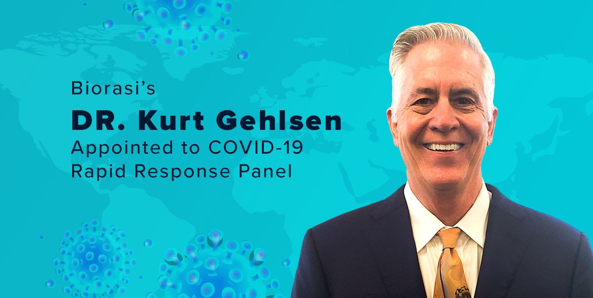 Kurt Gehlsen Appointed to COVID-19 Rapid Response Panel