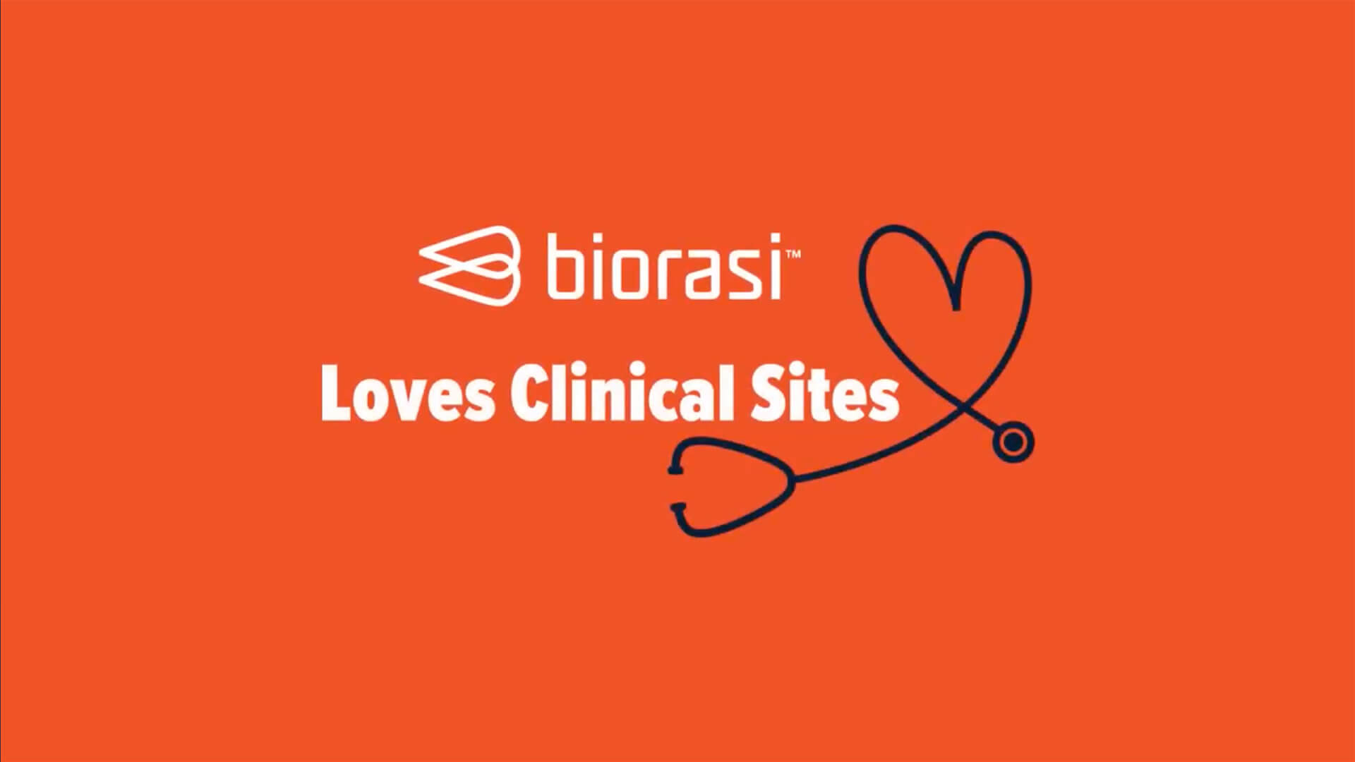 Biorasi Loves Clinical Sites poster image